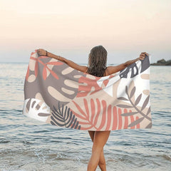 Large Microfiber Beach Towel Sandproof Absorbent Lightweight