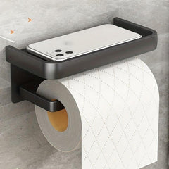 Wall Mounted Toilet Tissue Holder Shelf for Bathroom