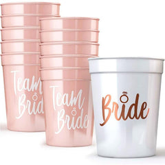 Team Bride Bachelorette Party Cup - Perfect For Singles