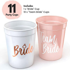 Team Bride Bachelorette Party Cup - Perfect For Singles