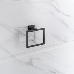 Modern Stainless Steel Towel Rack Matte Holder for Bathroom and Kitchen