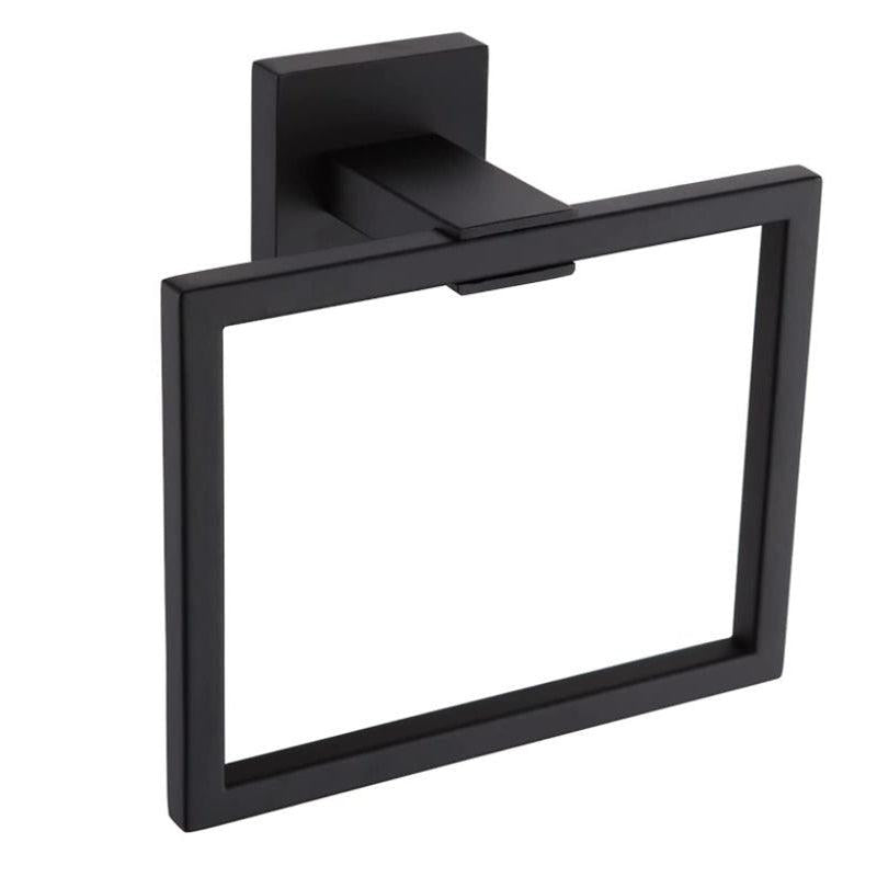 Modern Stainless Steel Towel Rack Matte Holder for Bathroom and Kitchen