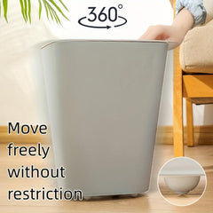 4pcs Small Tools Paper Basket Mobile Pulley Storage Box