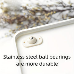 4pcs Small Tools Paper Basket Mobile Pulley Storage Box