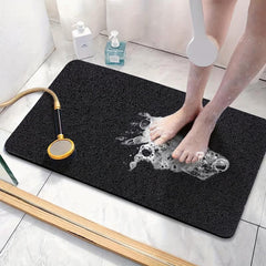 Soft Textured Bathtub Mat Non Slip Comfort Quick Drying Floor Mats