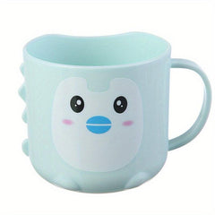 Cartoon Children's Mouthwash Cup with Handle - Thickened Plastic