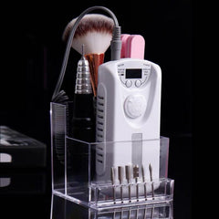 Nail Polisher Storage Rack with Bit Organizer