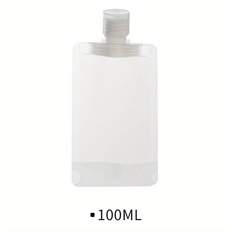 3pcs Portable Travel Makeup Packing Bag Leak Proof Refillable Dispenser