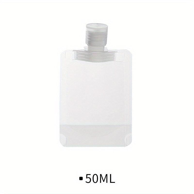 3pcs Portable Travel Makeup Packing Bag Leak Proof Refillable Dispenser