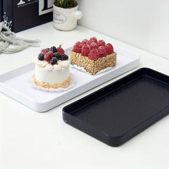 Rectangular Bathroom Storage Tray Vanity Towel Soap Perfume Makeup Organizer
