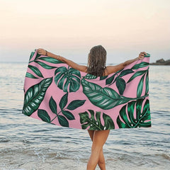Sand Quick Drying Beach Towel Lightweight and Travel Accessory