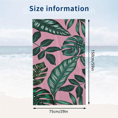 Sand Quick Drying Beach Towel Lightweight and Travel Accessory
