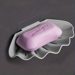 Shell Soap Box Punching Self Drain Soap Case Bathroom Toilet Soap Rack
