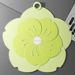 Flower Shaped Floor Drain Cover Silicone Sink Filter Hair Catcher