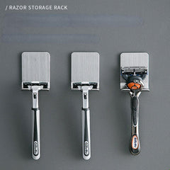 304 Stainless Steel Shaver Rack, Bathroom Shaver Shelf Beard Scraper Rack