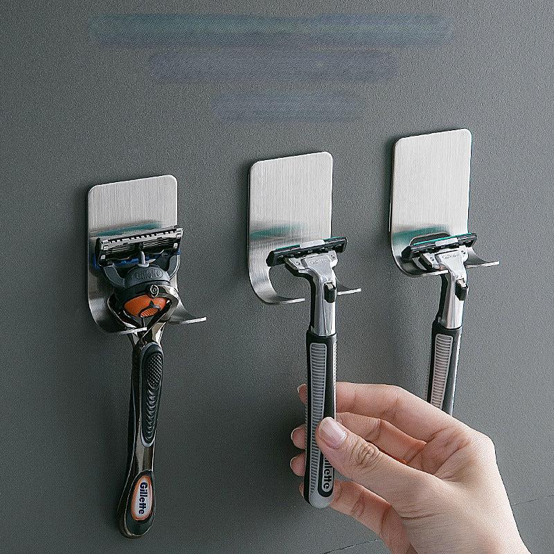 304 Stainless Steel Shaver Rack, Bathroom Shaver Shelf Beard Scraper Rack