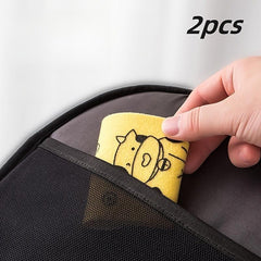 2pcs Summer Toilet Mat Washable Self Adhesive Toilet Sticker