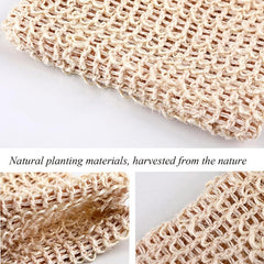 Natural Sisal Exfoliating Soap Bag for Shower