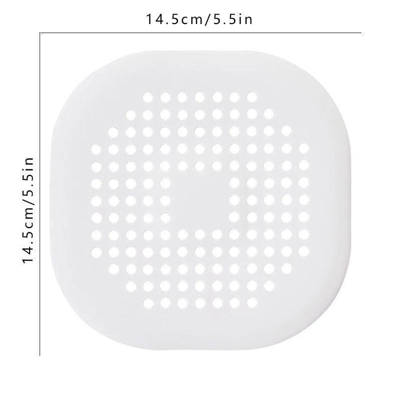 Silicone Hair Catcher Stopper for Clear Shower Drains