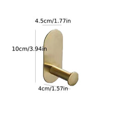 4pcs Bathroom Hardware Set Stainless Steel Towel Rack Kit