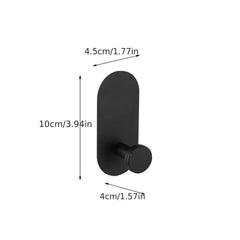 4pcs Bathroom Hardware Set Stainless Steel Towel Rack Kit