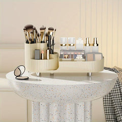 Desktop Rotating Pen Holder Large Capacity Plastic Storage