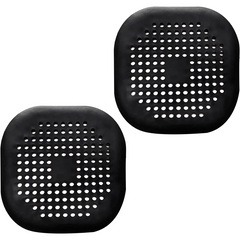 4pcs Silicone Sink Filter with Suction Cup Hair Catcher and Drain Protector