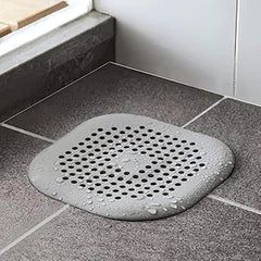 4pcs Silicone Sink Filter with Suction Cup Hair Catcher and Drain Protector