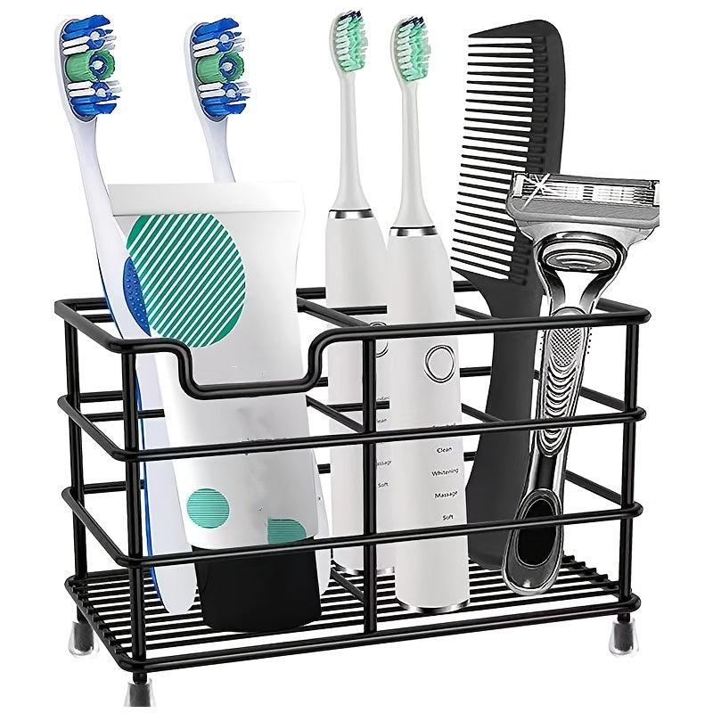 Stainless Steel Bathroom Shelf Toothbrush Holder