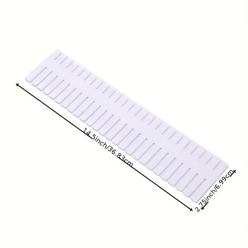 4pcs Plastic Drawer Organizing Divider DIY Storage Cabinet Combination