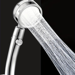 Yellow Fan Shower Head High Pressure Rotatable Handheld Shower Head