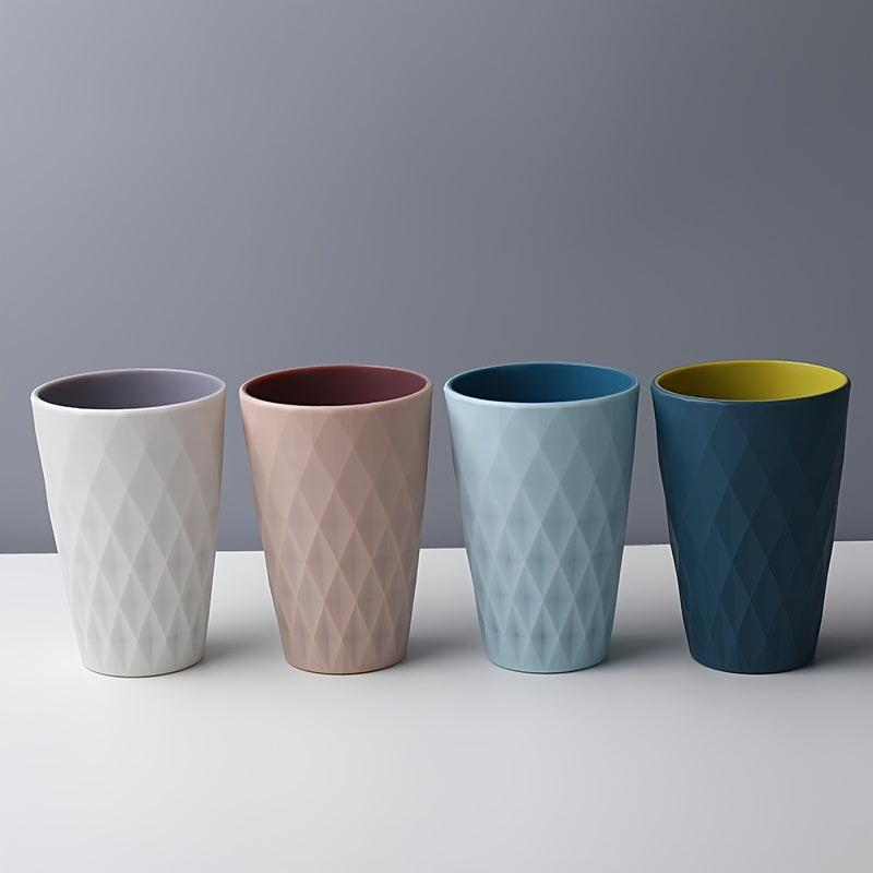 Unbreakable Reusable Diamond Toothbrush Cup for Bathroom Upgrade