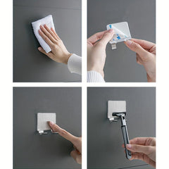 Wall Mounted Razor Holder Bathroom Storage Bracket Multifunctional Hanger