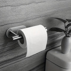 Stainless Steel Toilet Roll Holder with Napkin Storage