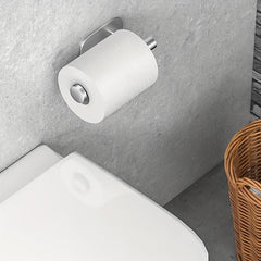 Stainless Steel Toilet Roll Holder with Napkin Storage