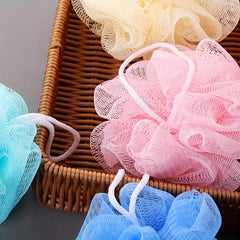 Soft Mesh Shower Loofah Bath Ball for Rich Foam