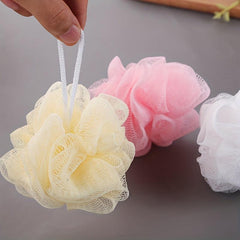 Soft Mesh Shower Loofah Bath Ball for Rich Foam