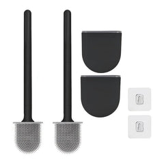 Wall Mounted Toilet Brush 360 Cleaning Without Dead Angle