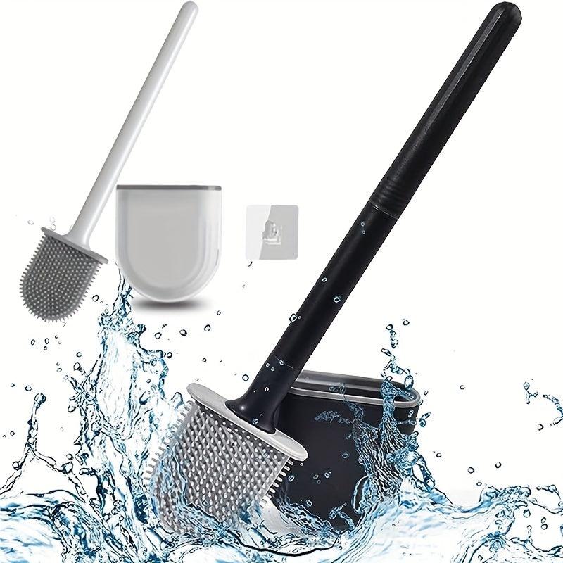 Wall Mounted Toilet Brush 360 Cleaning Without Dead Angle