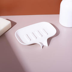 3pcs Soap Holder Self Draining Soap Dish Bathroom Accessories