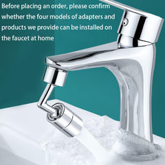 2pcs Rotatable Faucet Extender Spout Splash Guard 987 OZ Silvery