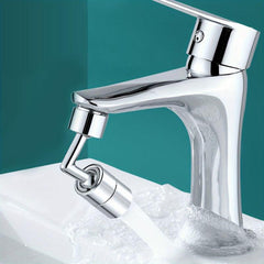 2pcs Rotatable Faucet Extender Spout Splash Guard 987 OZ Silvery