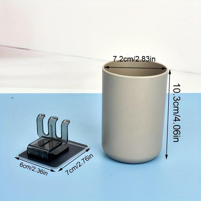 Toothbrush Holders Cup Wall Mounted Organizer