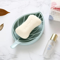 Leaf Shaped Bathroom Soap Dish - Stylish and Functional Soap Holder