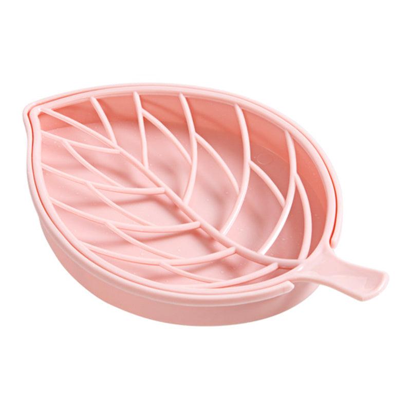 Leaf Shaped Bathroom Soap Dish - Stylish and Functional Soap Holder