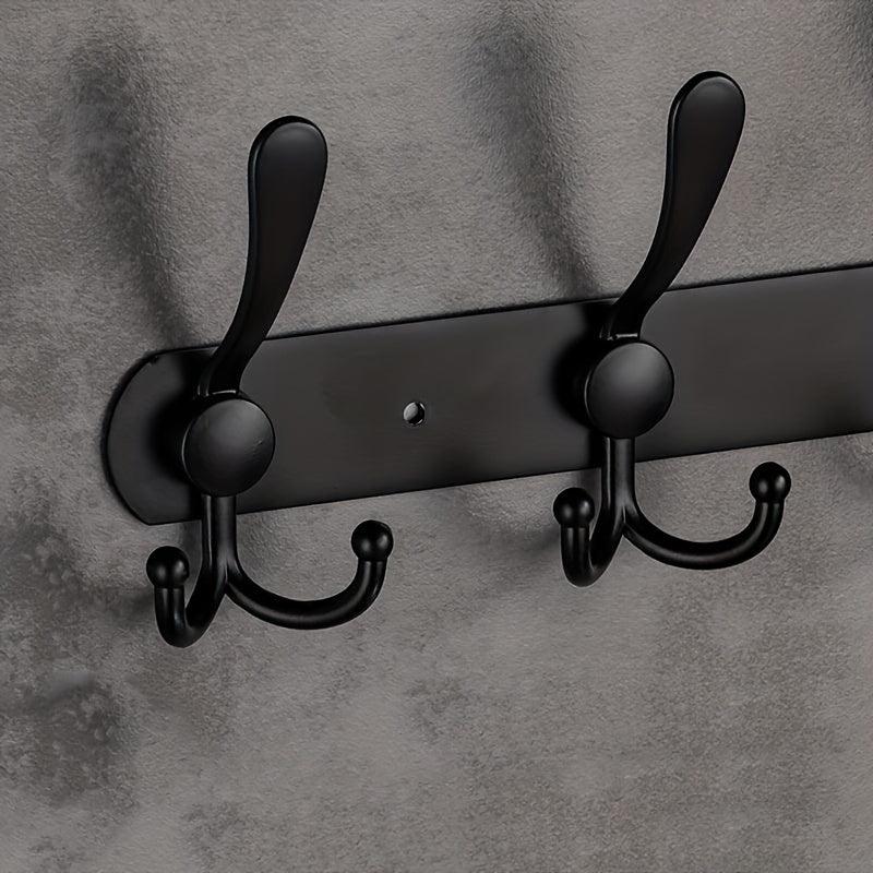 Stainless Steel Double Hooks Bathroom Coat Hooks