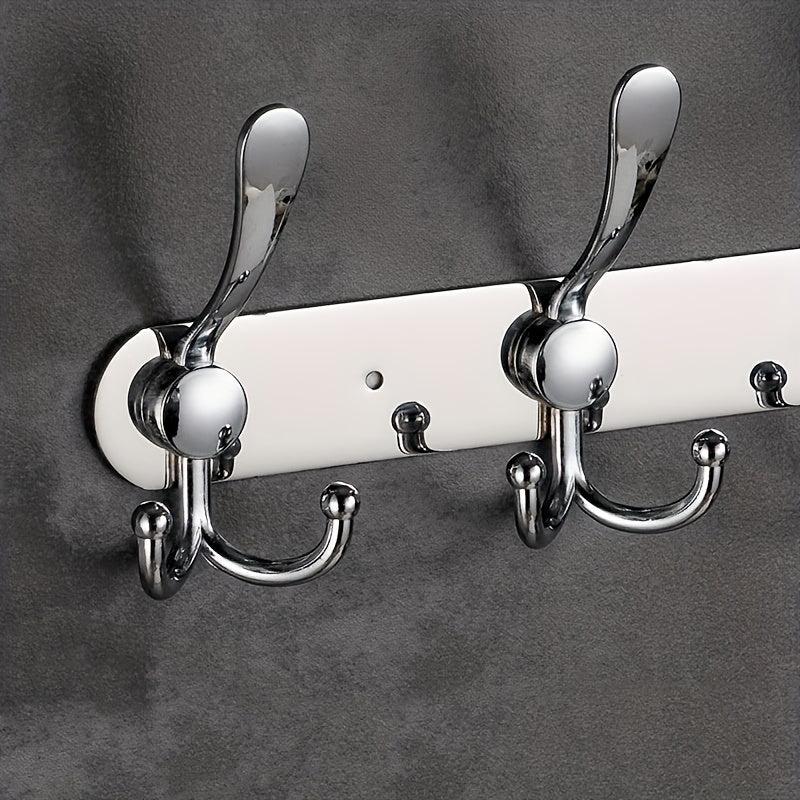 Stainless Steel Double Hooks Bathroom Coat Hooks
