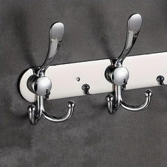 Stainless Steel Double Hooks Bathroom Coat Hooks