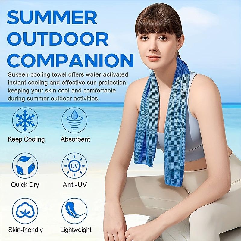 Summer Sports Towels Quick Drying Ice Towels Lightweight Wipe