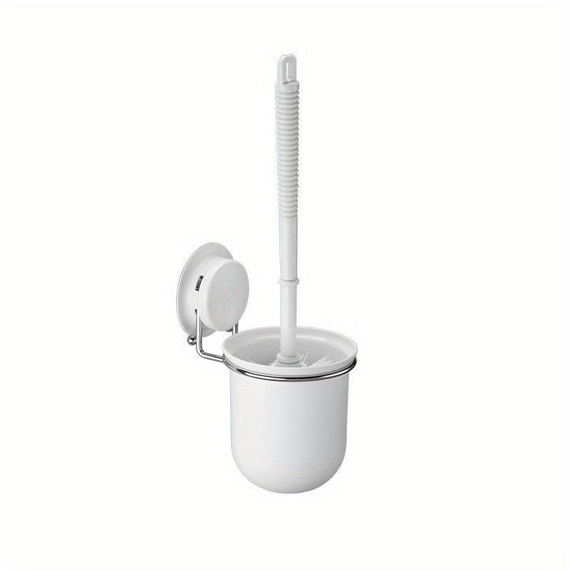 Wall Mount Toilet Brush with Holder Set